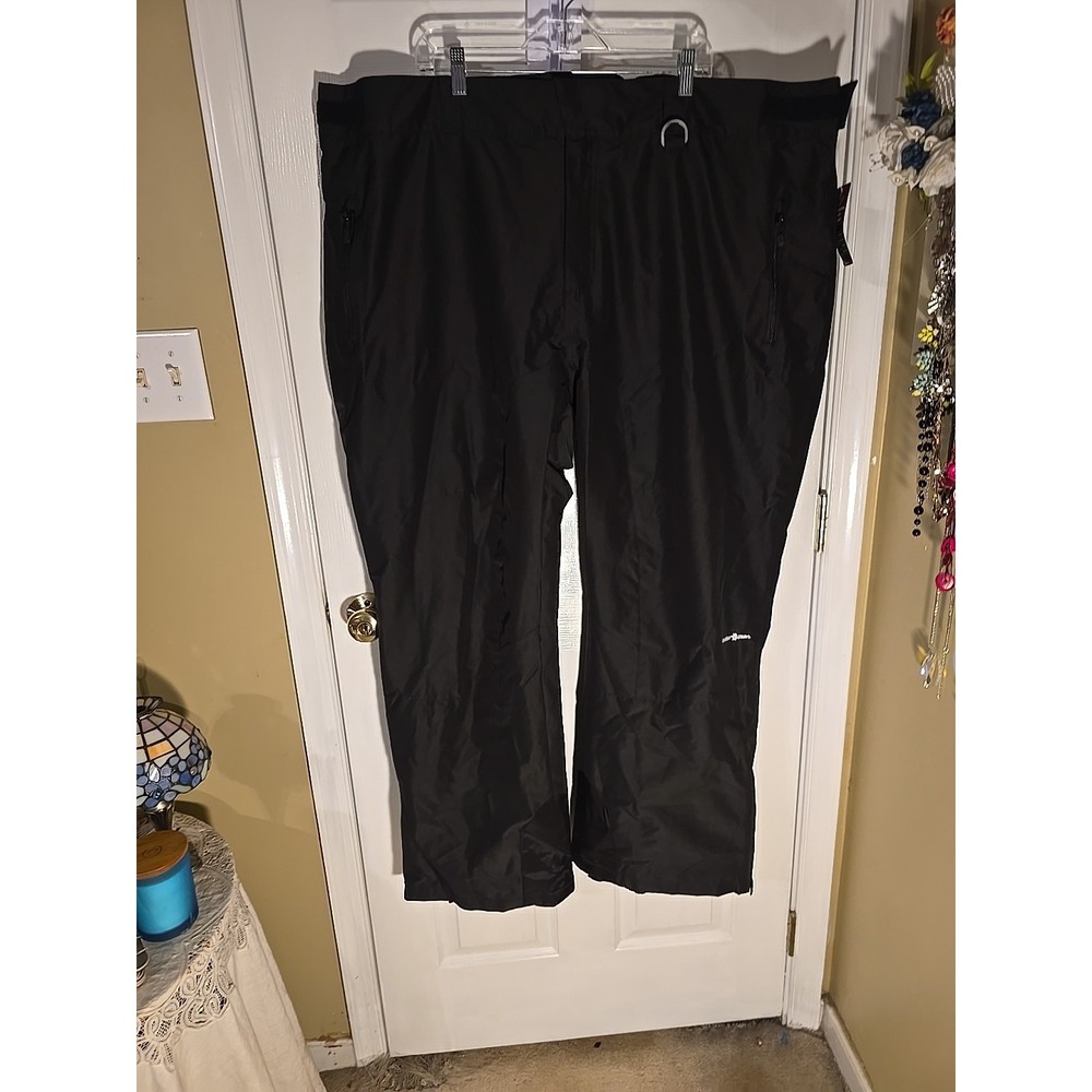 Outdoor Gear Insulated Snow Ski‎ Pants Men 4XL Black Gorpcore Winter